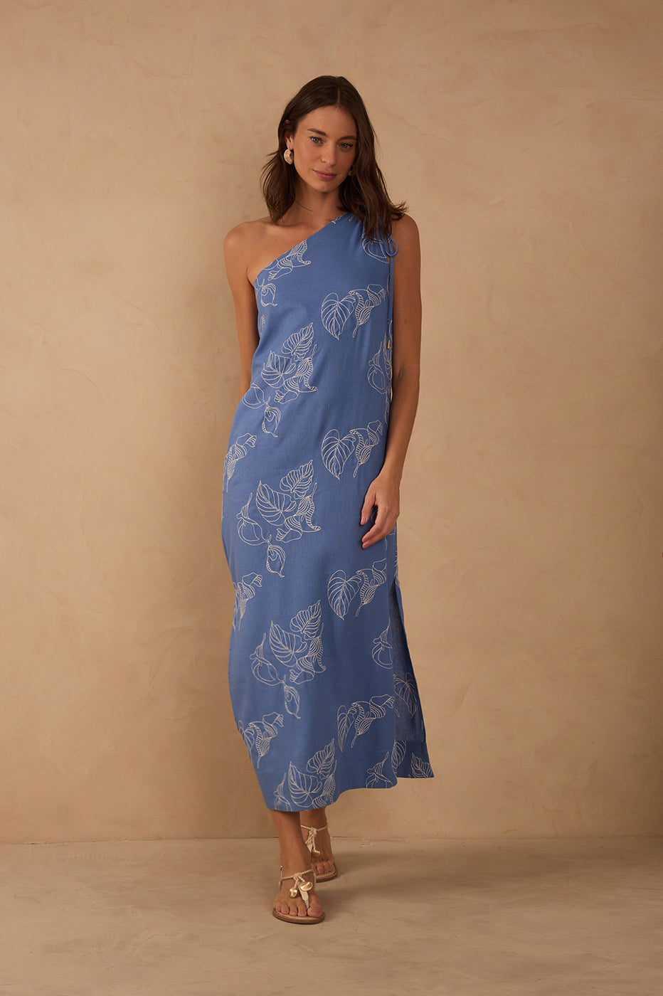 Calla Lily Midi Dress
