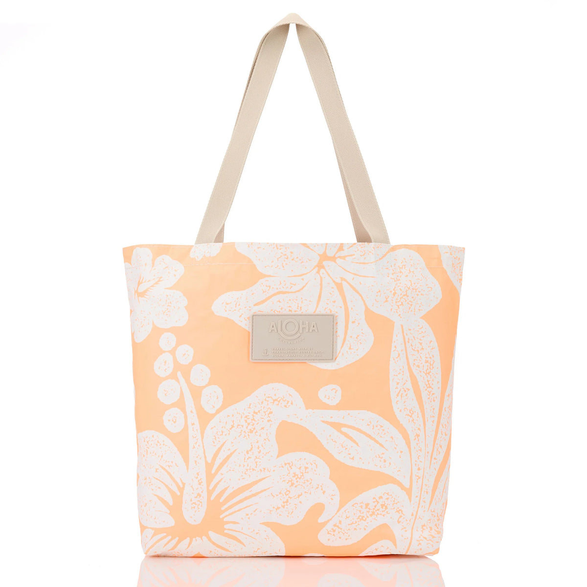 Aloha Breezy Grande Reversible Tote Nectarine – Ocean State of Mind PR