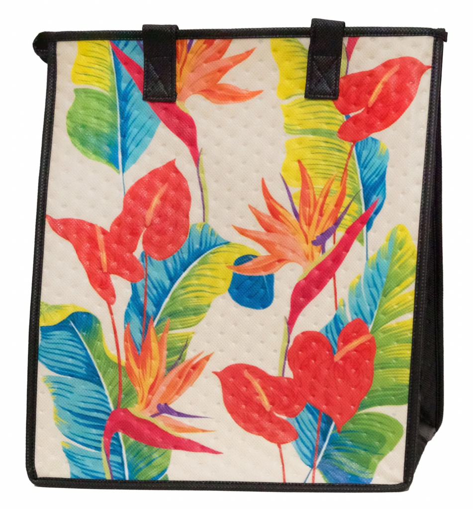 Citron Cream Large Large Tropical Insulated Bag