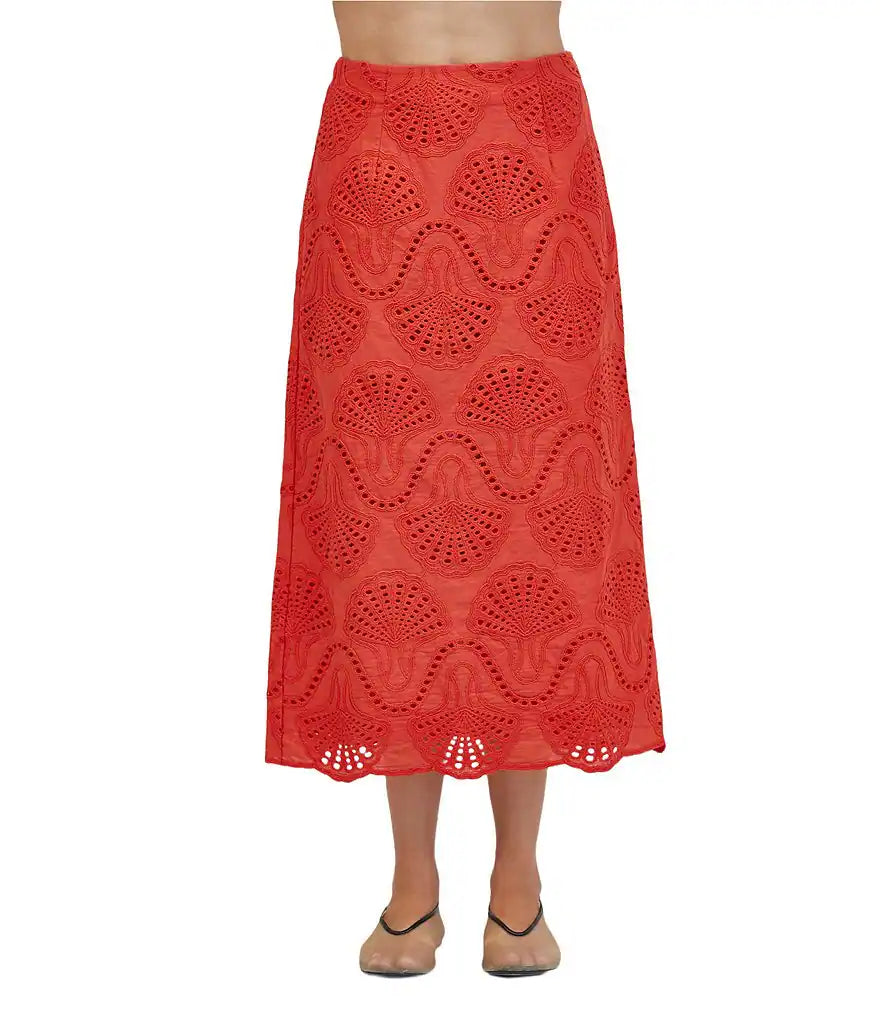 Cannes Eyelet Skirt