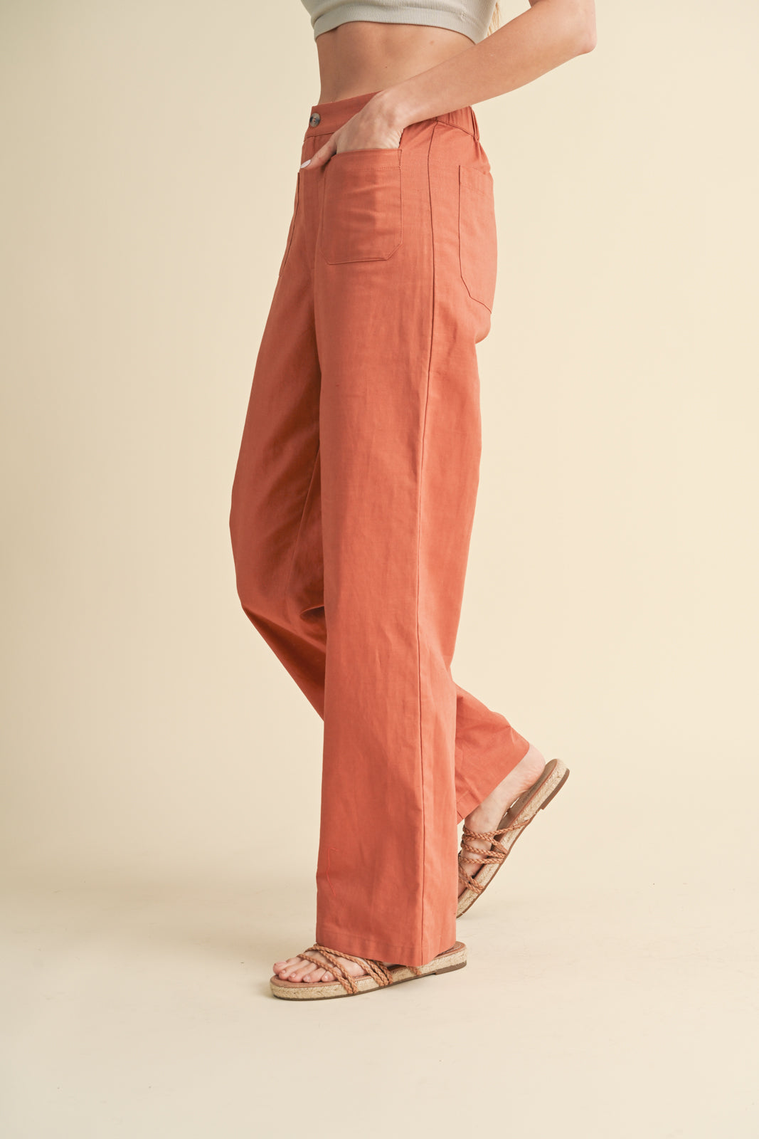 LINEN PANTS BURLWOOD