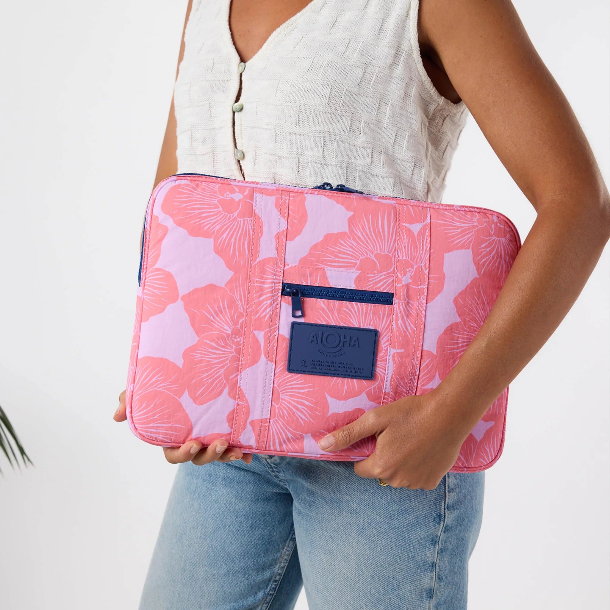 Aloha Purau 16" Laptop Case Tropical/Lavande