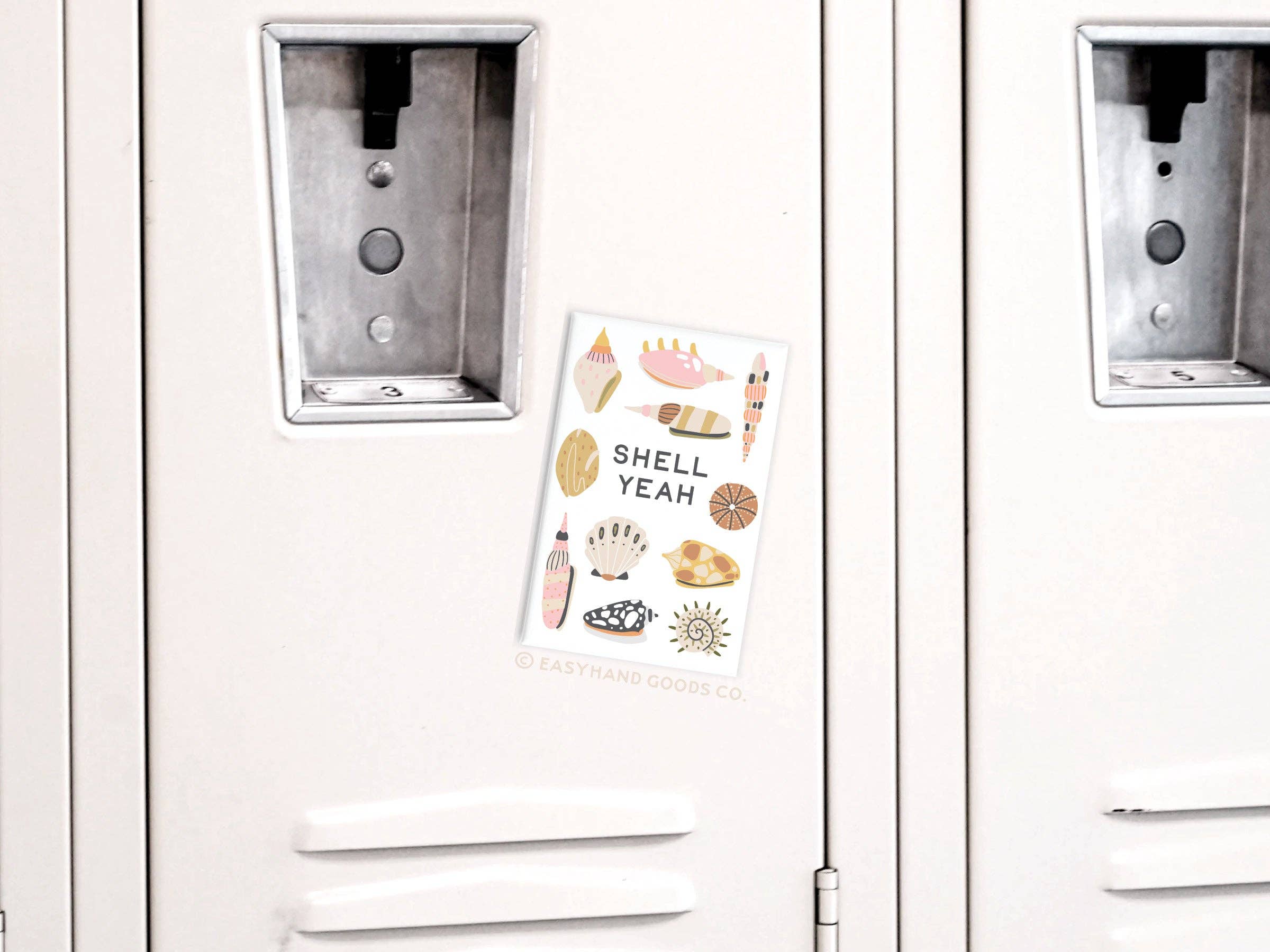 Shell Yeah Refrigerator Magnet