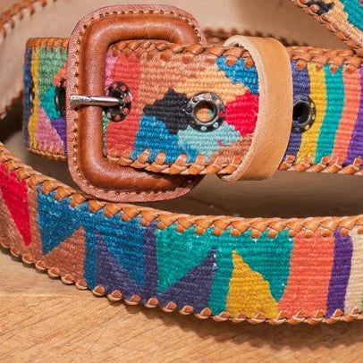 Handwoven Navajo Design Belt