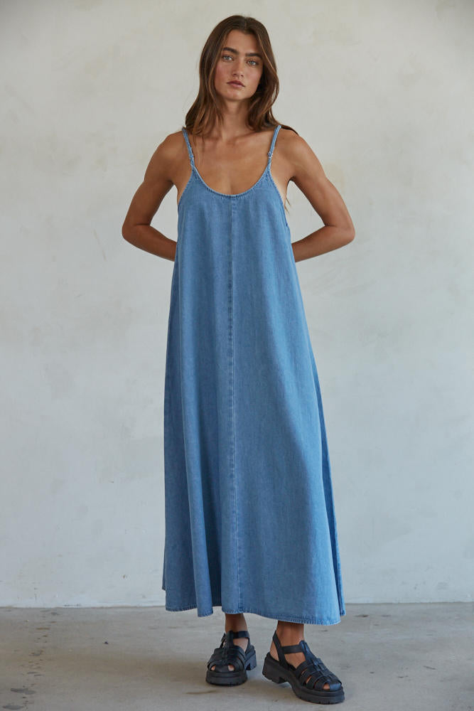 Gracie Denim Maxi