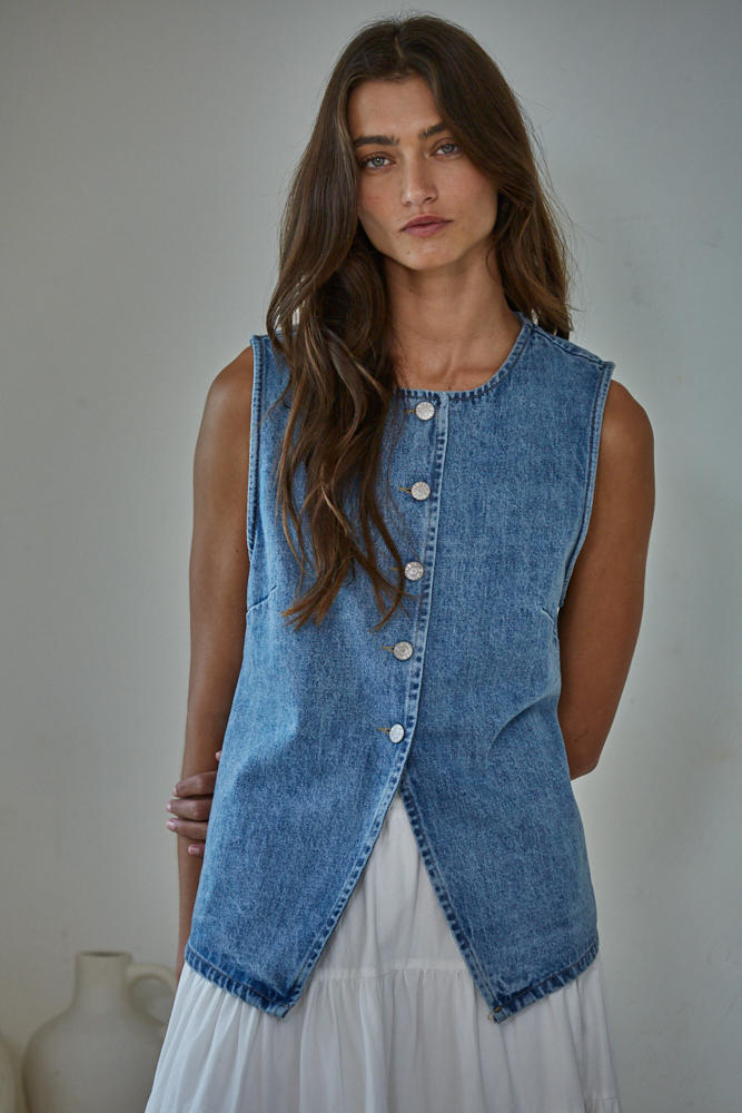 Stella Denim Vest