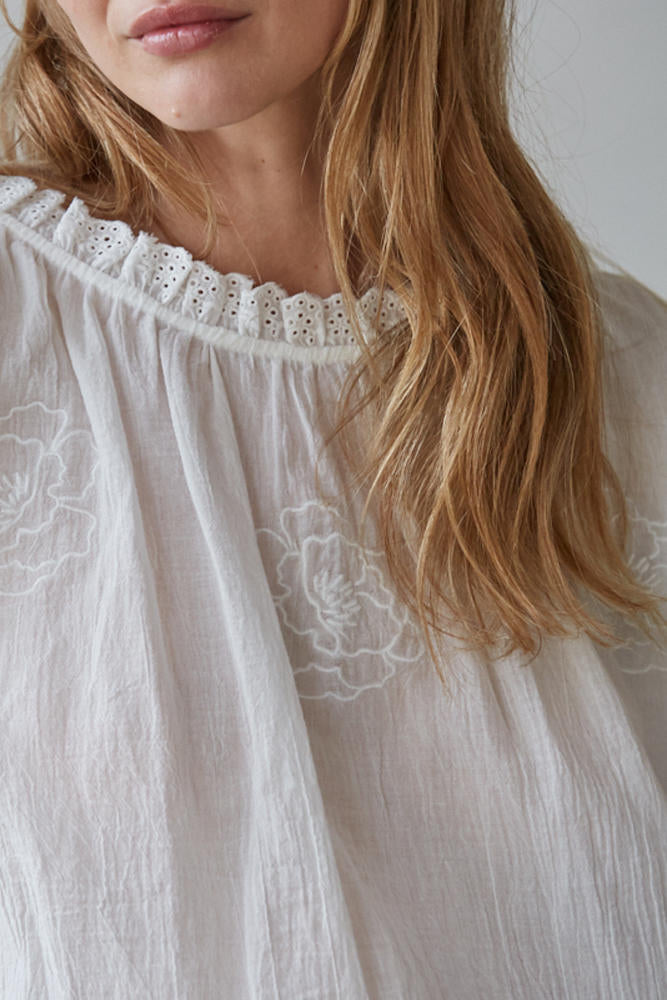Jocelyn Smocked Waist Top