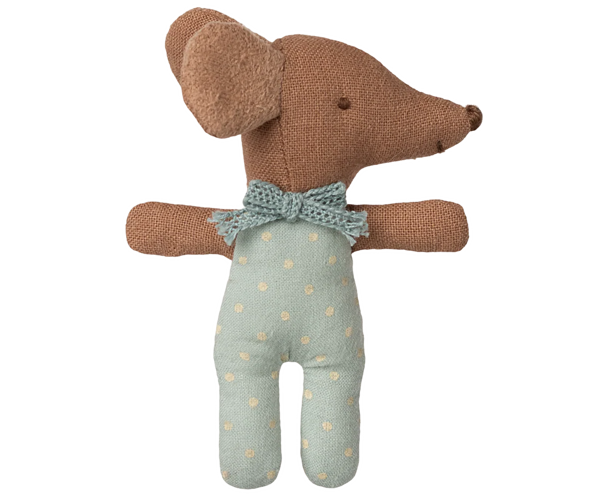 Sleepy Wakey, Baby Mouse in Matchbox - Blue