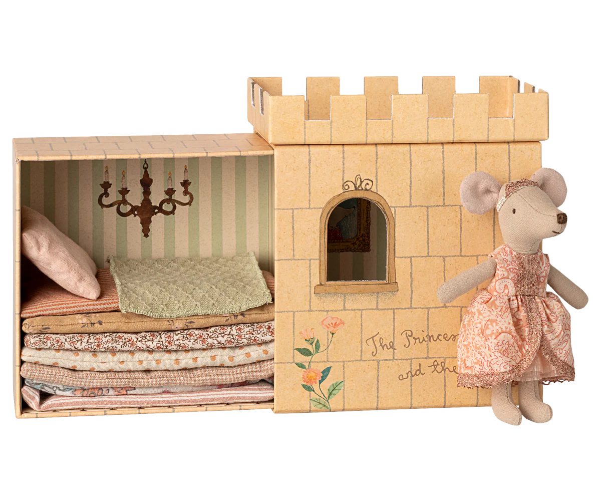 Princess and the Pea, Big Sister with Paisley Dress
