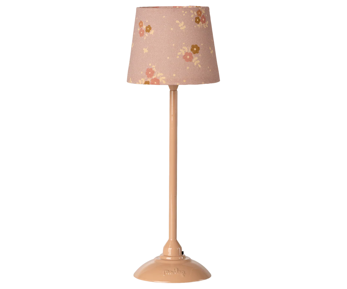 Maileg Miniature Floor Lamp Dark Powder