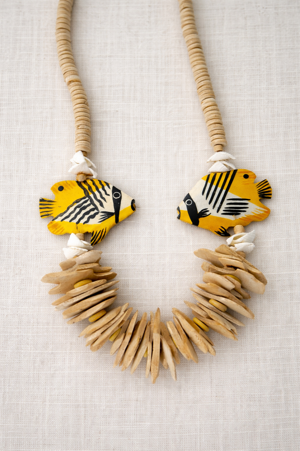 Vintage Wooden Necklace