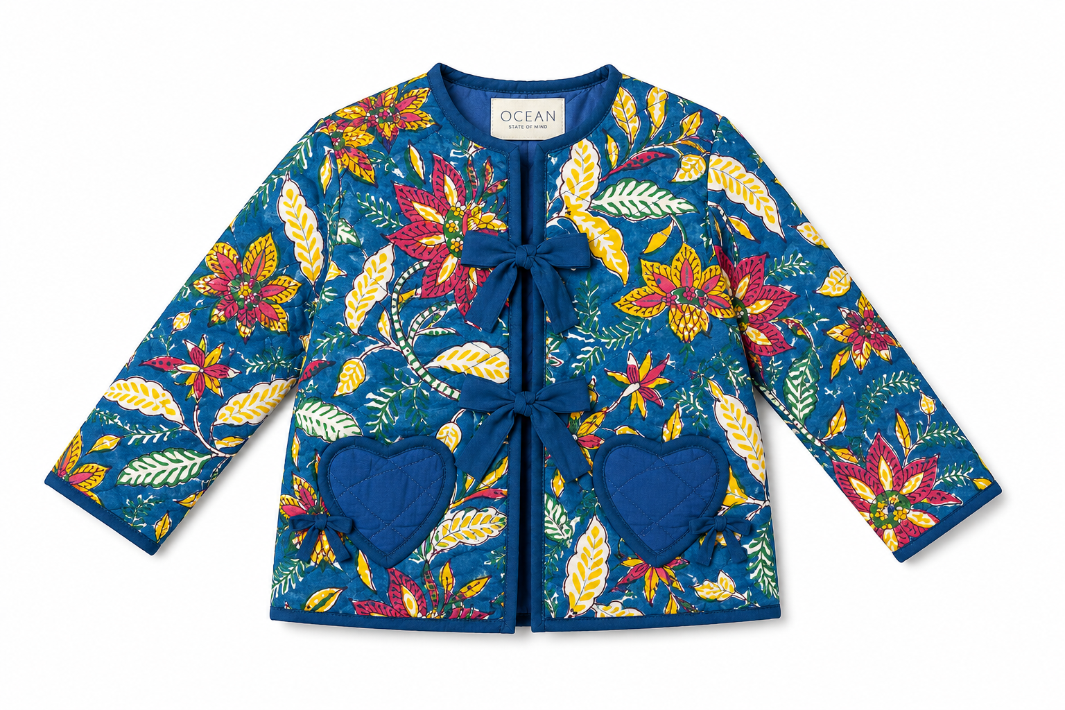 Wild Flower Kids Quilted Jacket