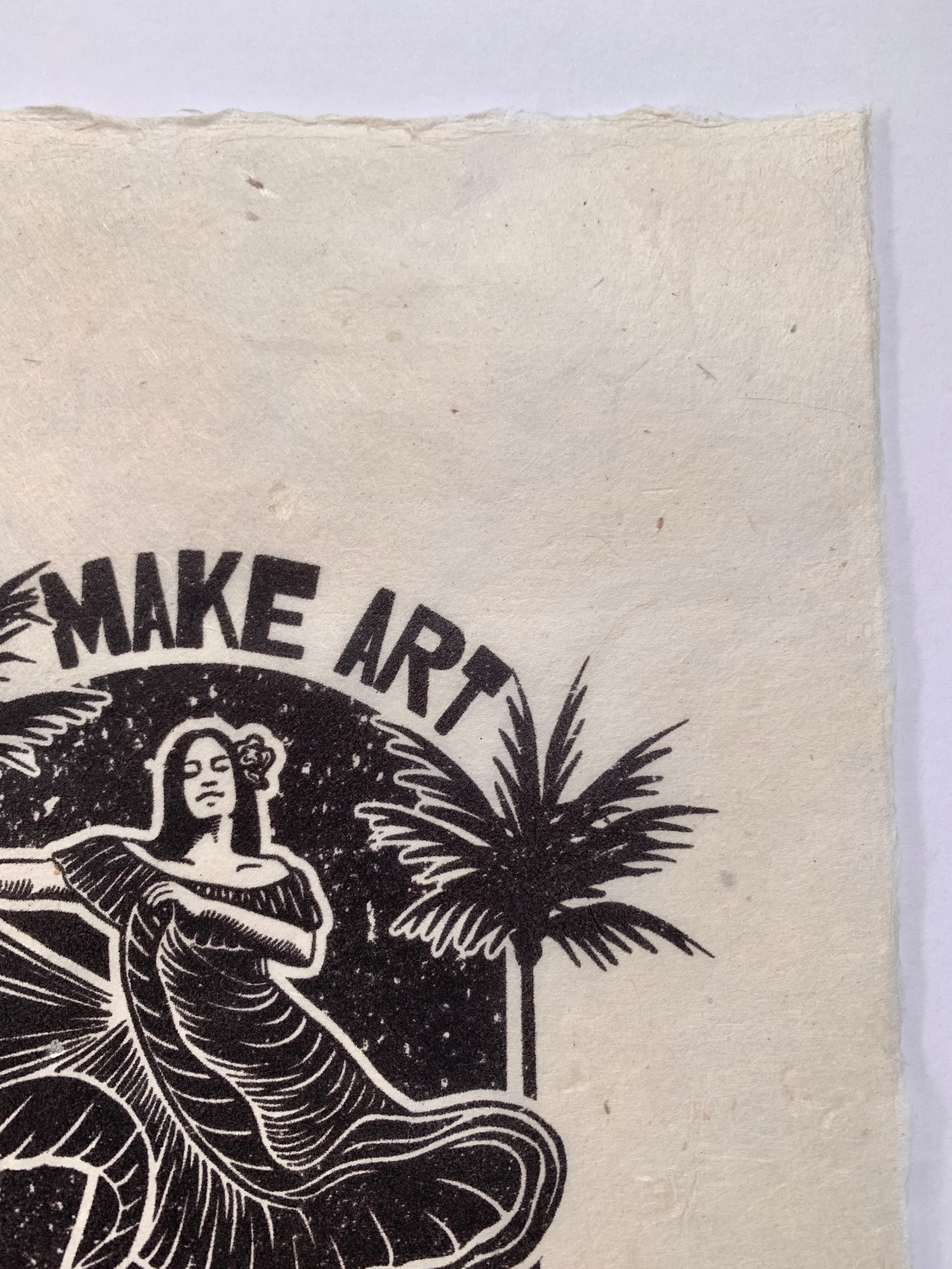 Make Art Not War Print