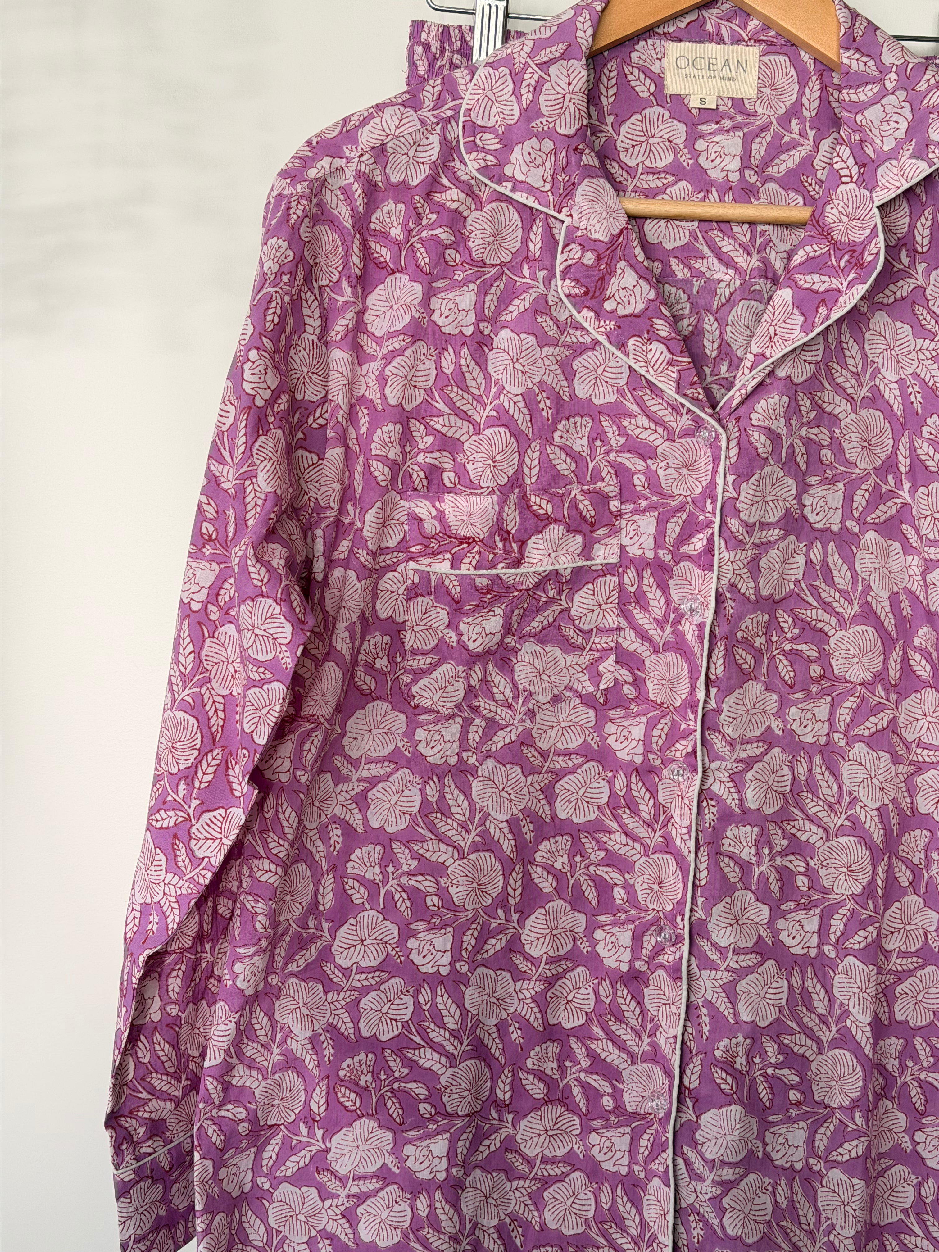 Morning Bloom Pajama Long Sleeve & Pants Set