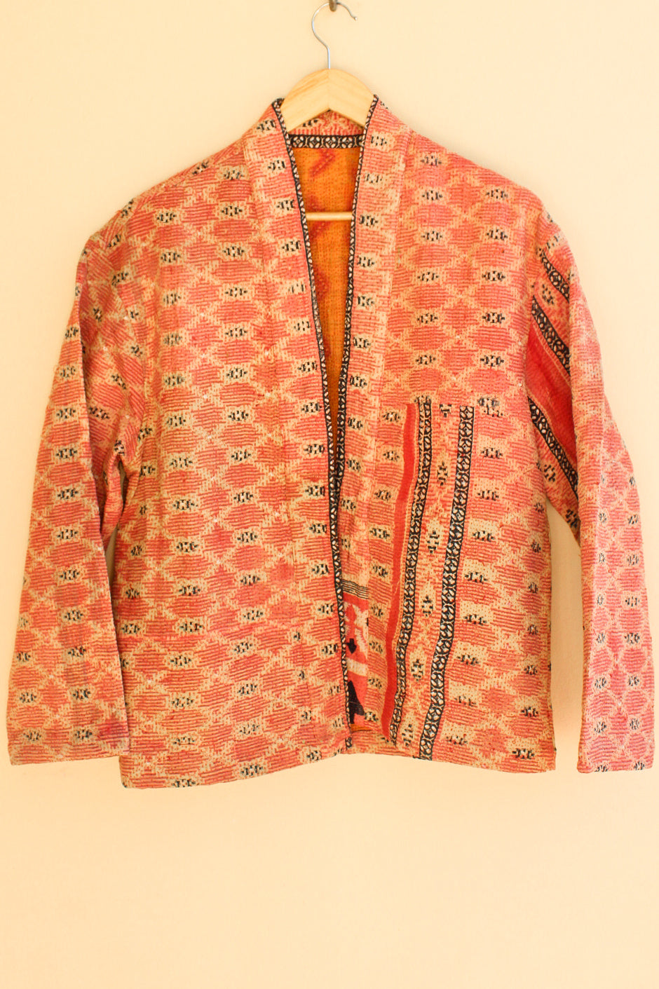 Cotton Kantha Crop Jacket 009