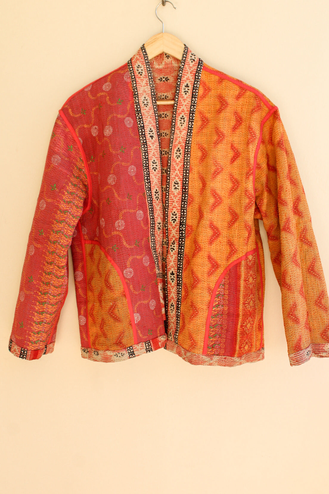 Cotton Kantha Crop Jacket 009