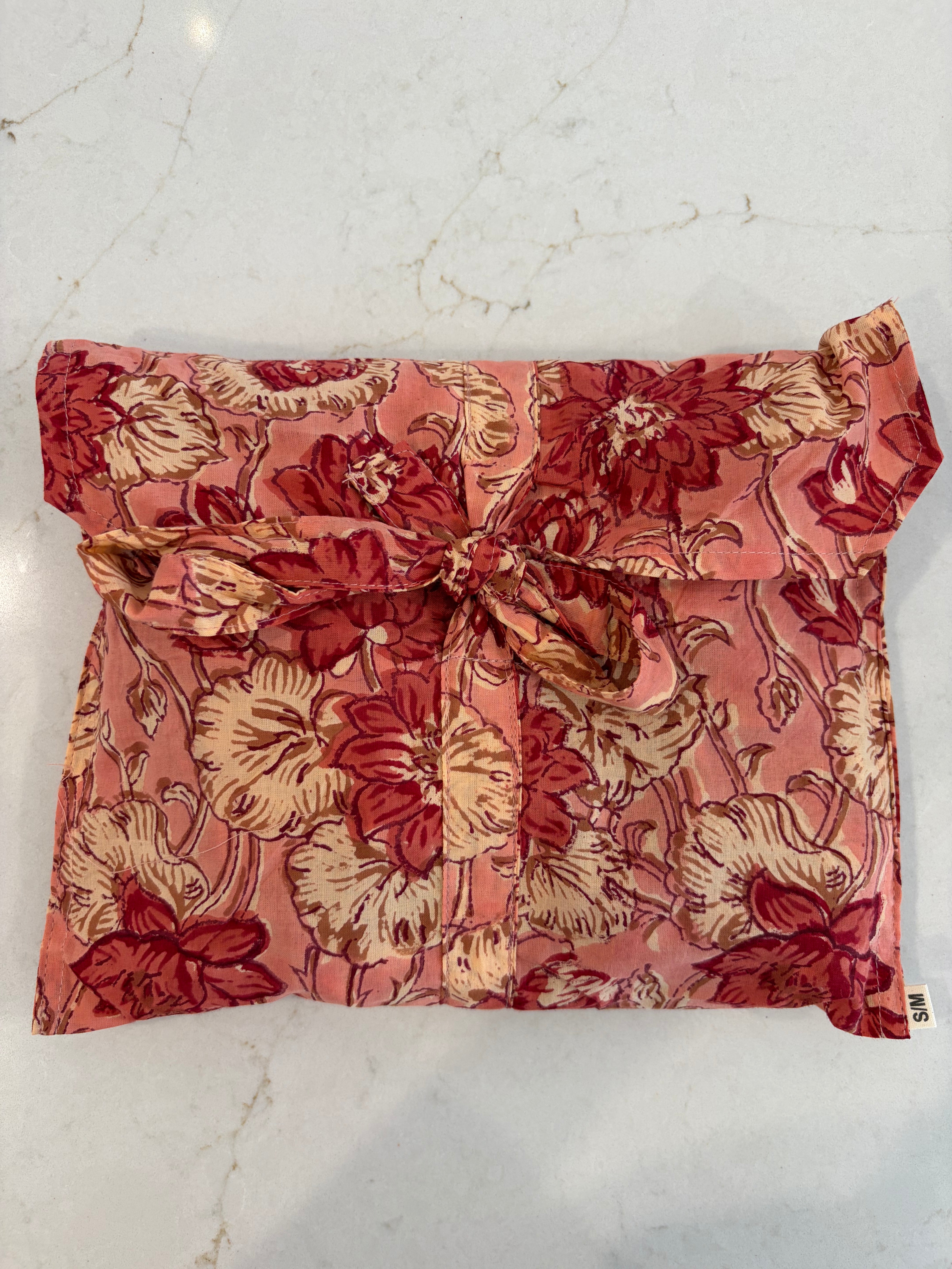 Terracotta Bloom Pajama Short Sleeve & Shorts Set