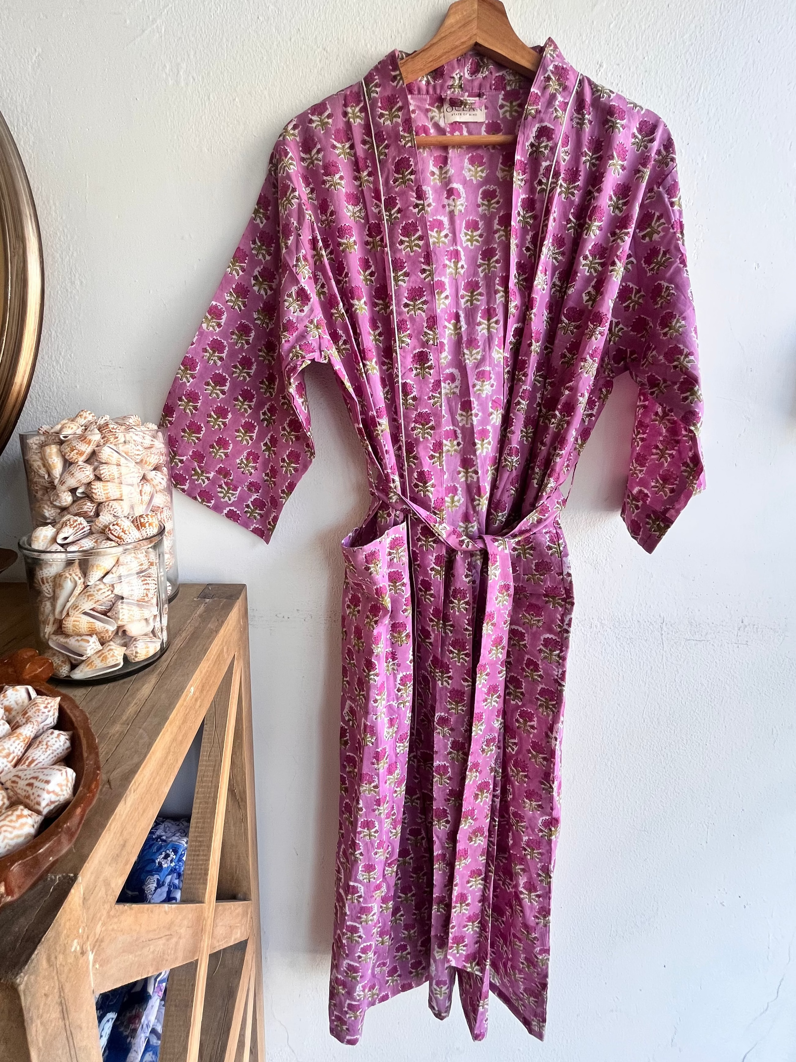 Red Clover Long Robe