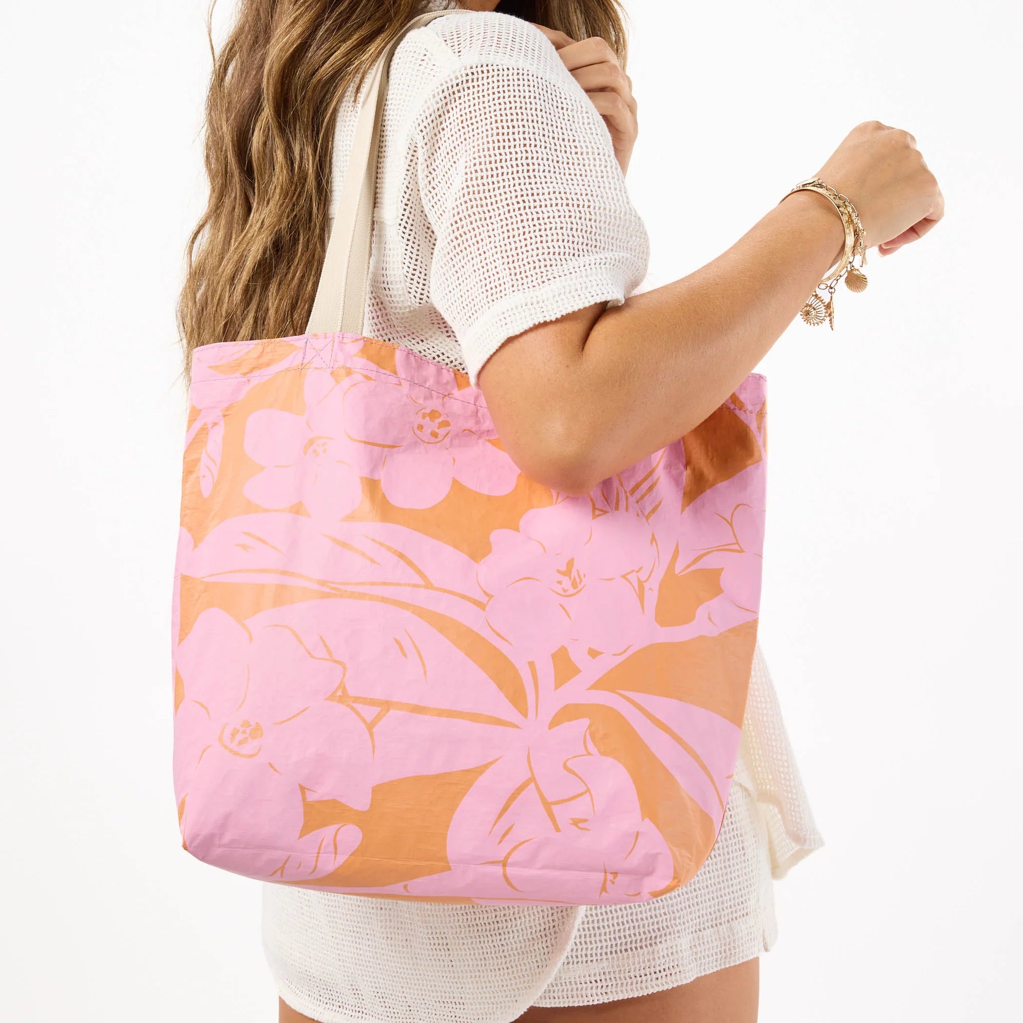 Lei Garden Reversible Tote