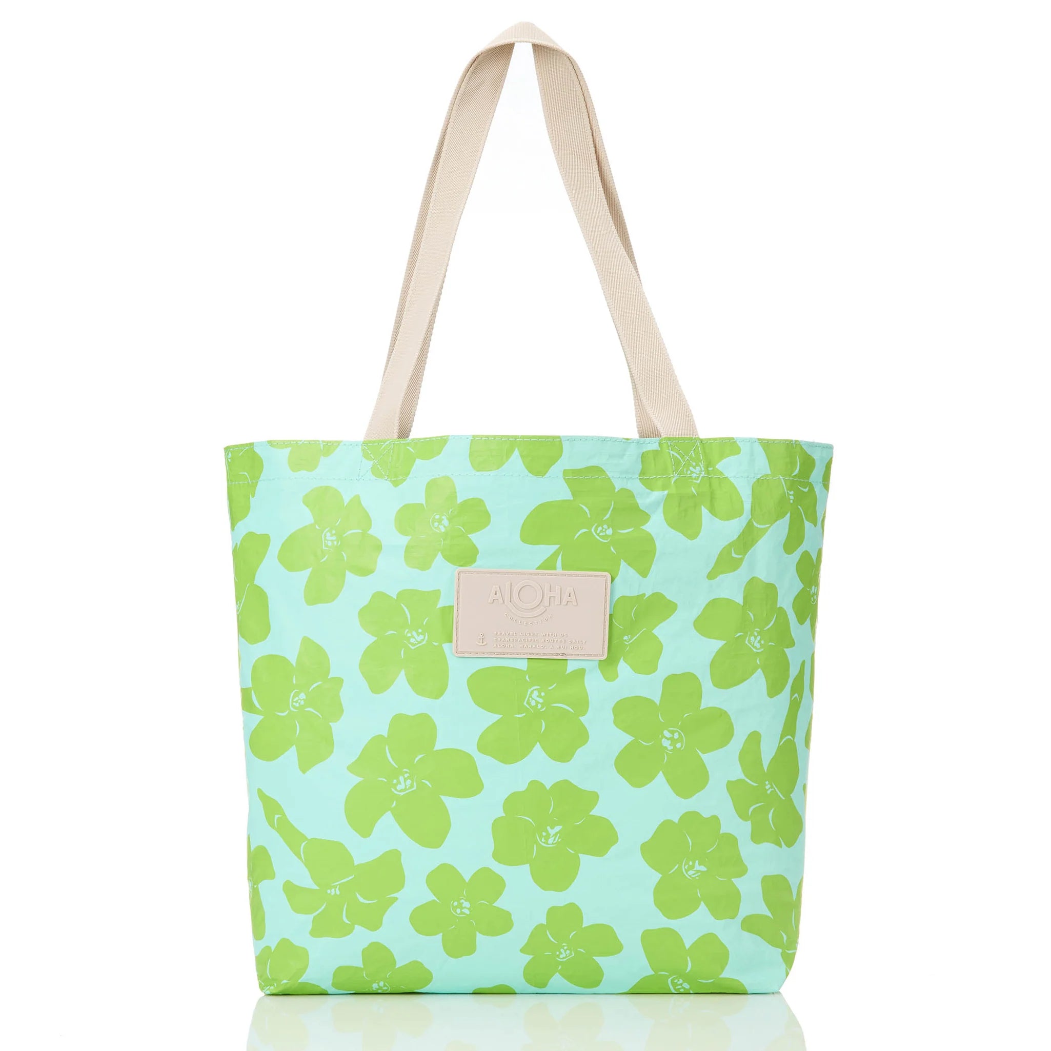 Puakenikeni Buds Reversible Tote- Fresh/splash