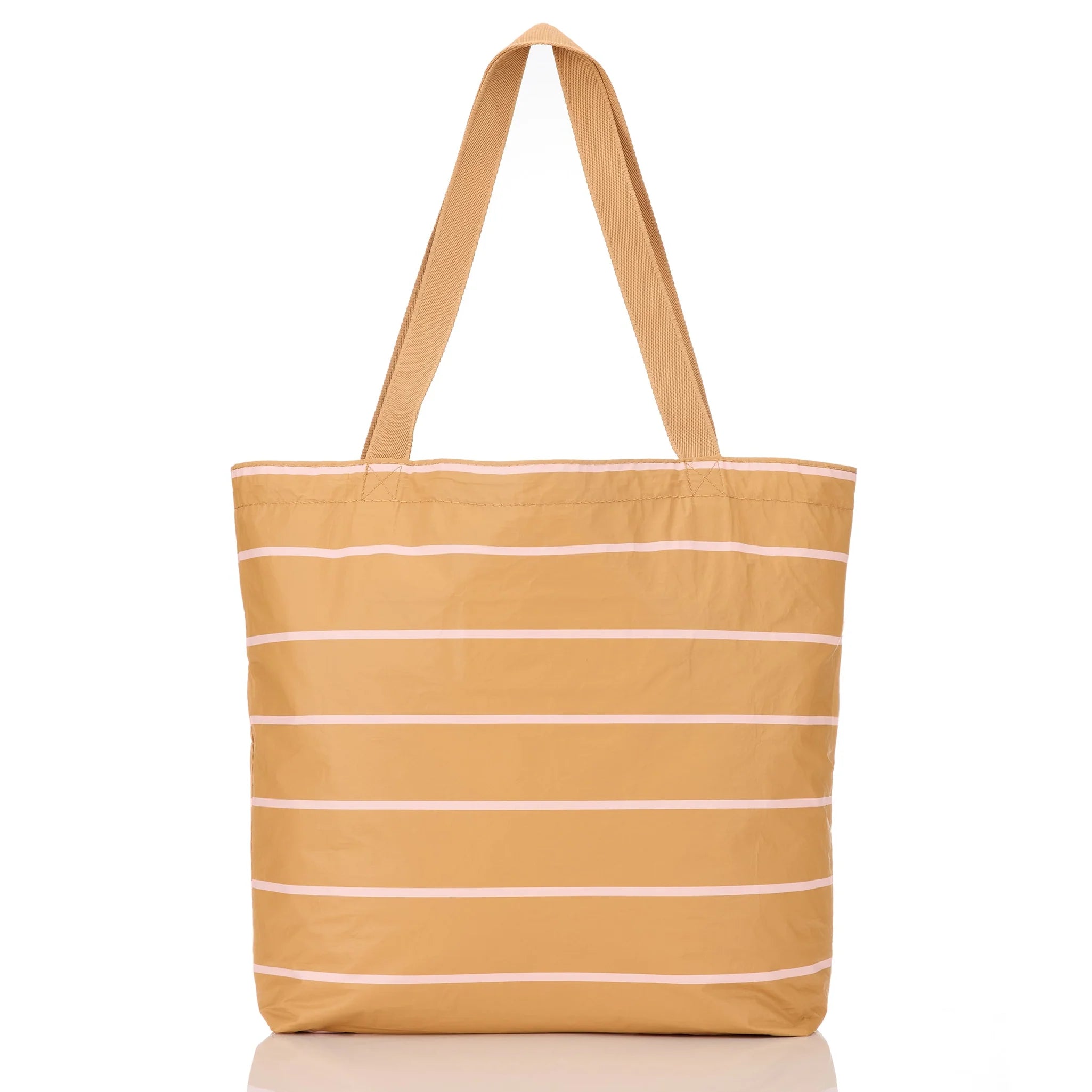 Aloha Swoosh Reversible Tote Hey Girl/Tan