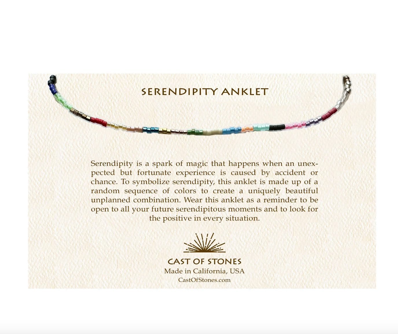 Serendipity Anklet