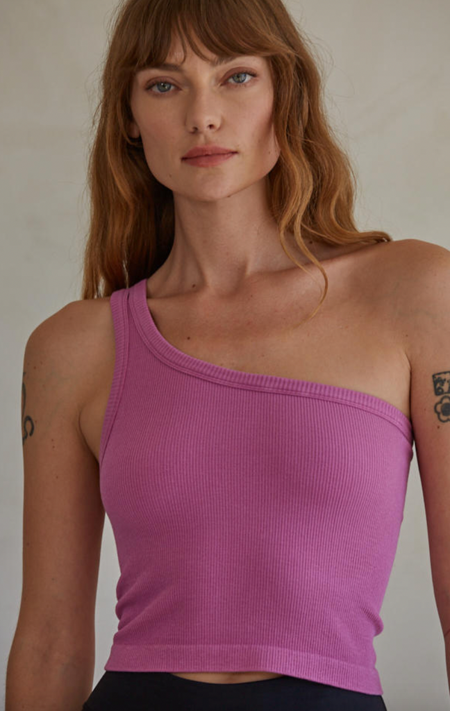 ONE OF A KIND TOP - LILAC PINK