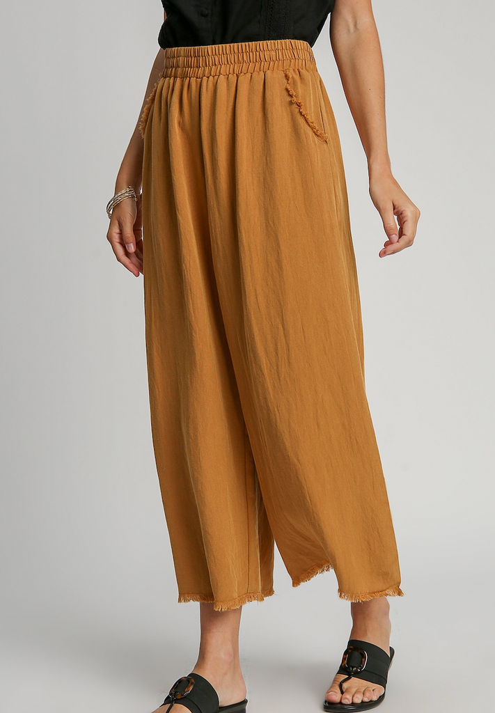 Snow Washed Pant Ochre