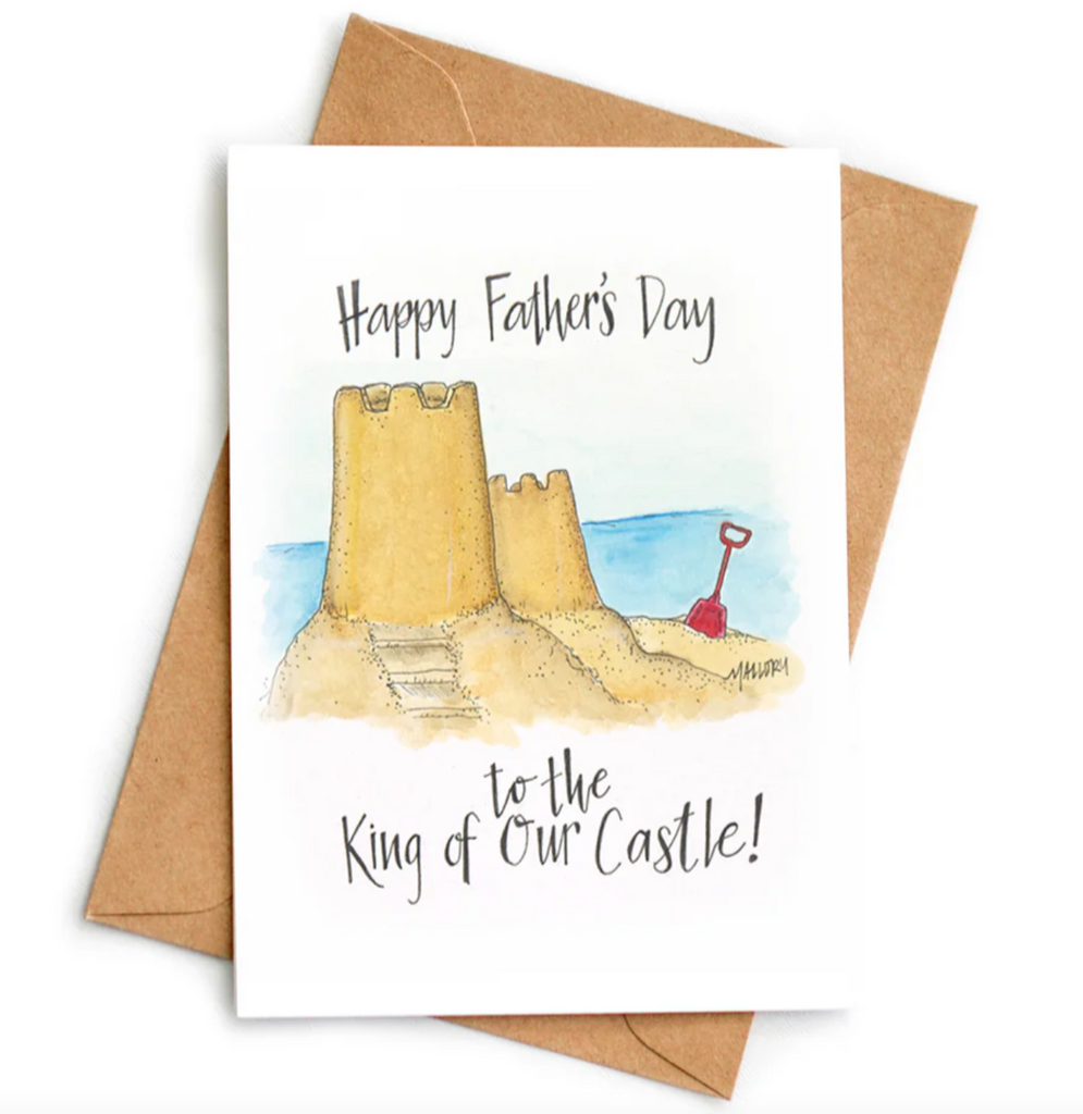 King of the Castle Fathers Day Card