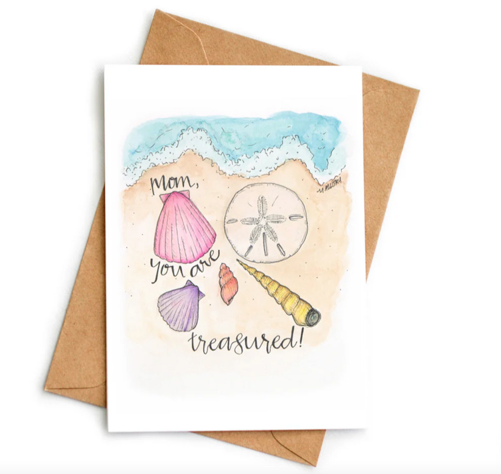 Sea Shell Treasure Mothers Day Card