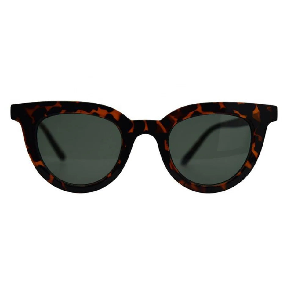 Canyon Sunglasses Tortoise/Dark Green