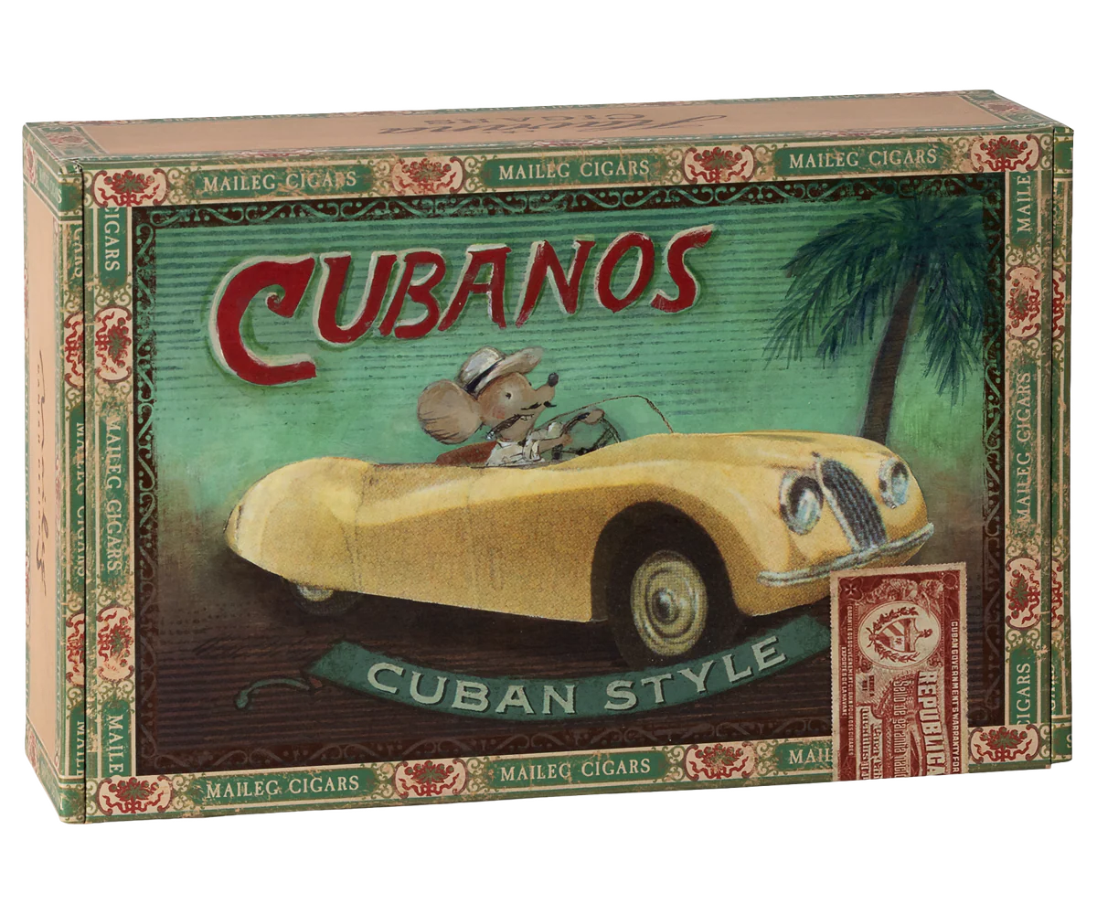 Maileg Grandma and Grandpa Cigar Box
