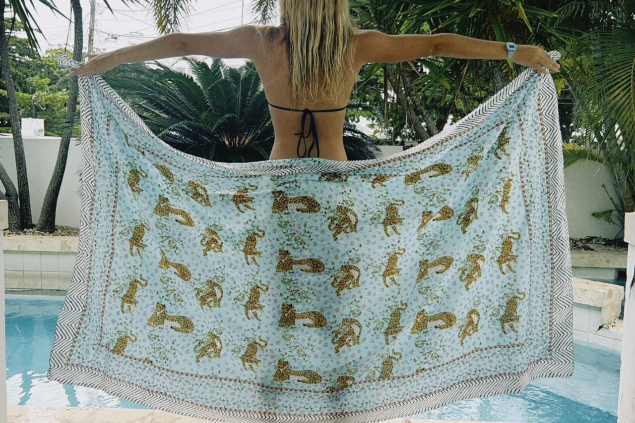 Cheetah Sarong