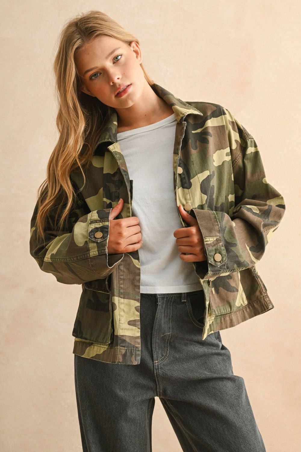 Camouflage Cotton Jacket