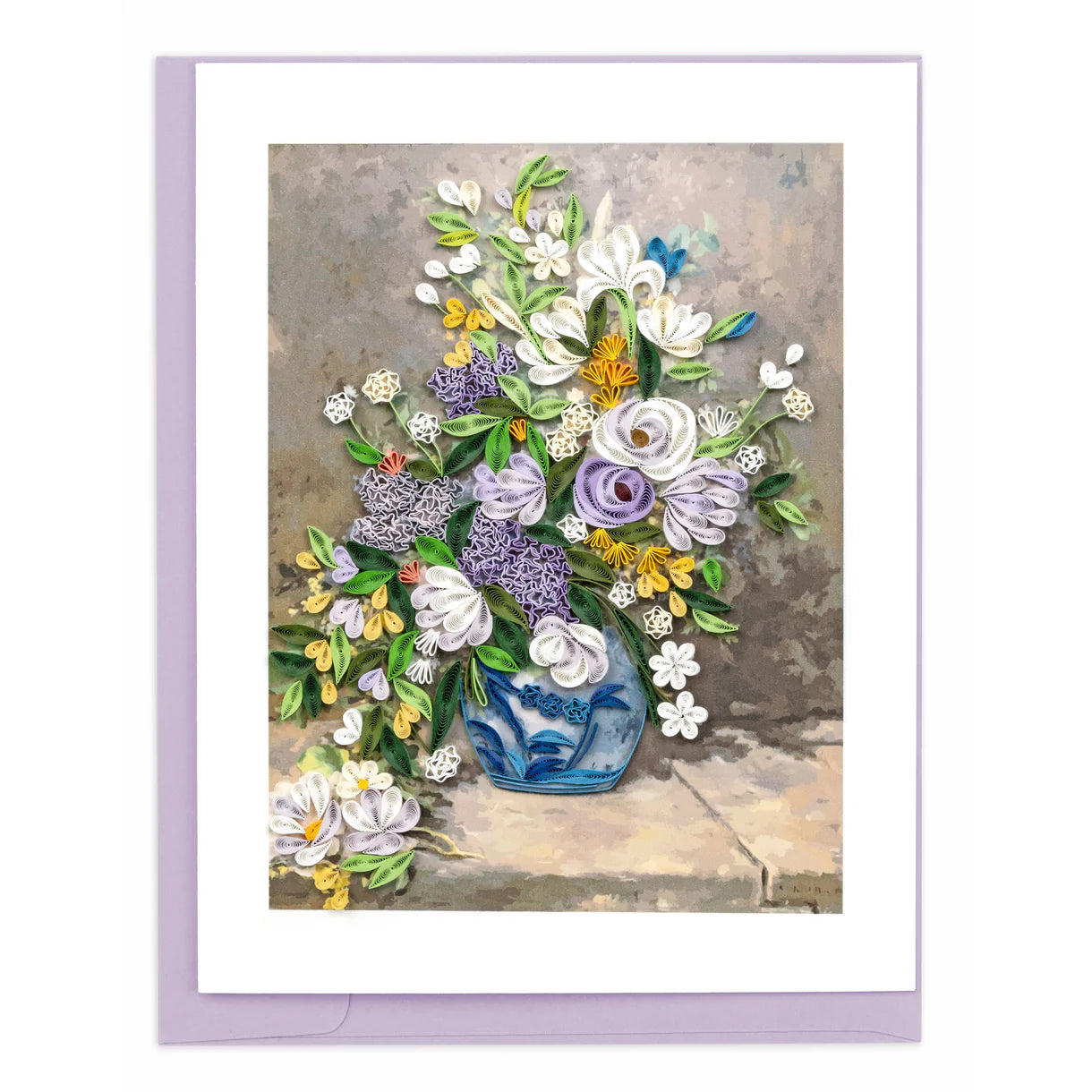 Spring Bouquet, Renoir Greeting Card
