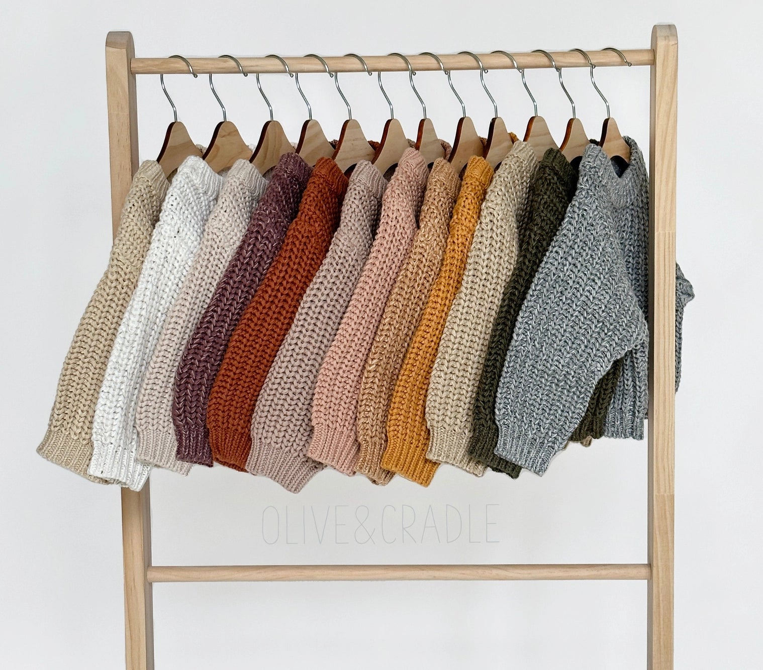 Kids Chunky Knit Braided Sweater