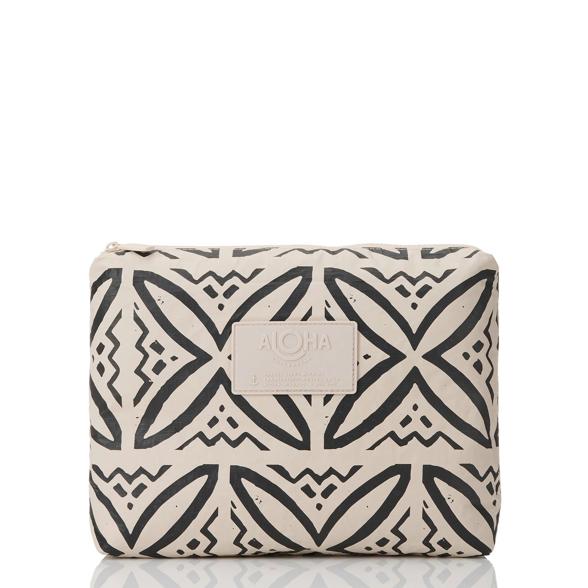 Pasifika Mid Pouch-Black/Sandstone
