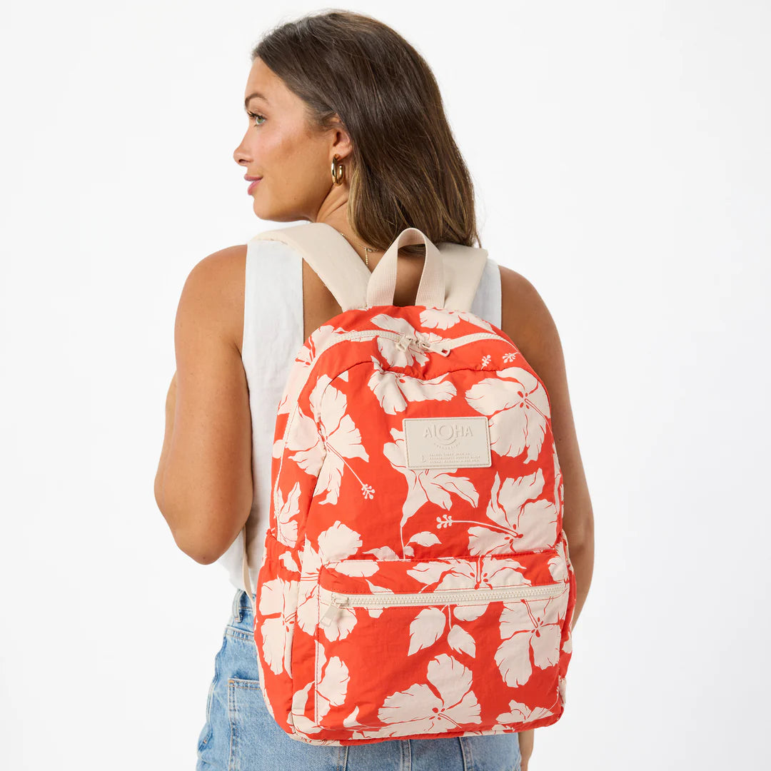 Aloha Salina Backpack Red Haute