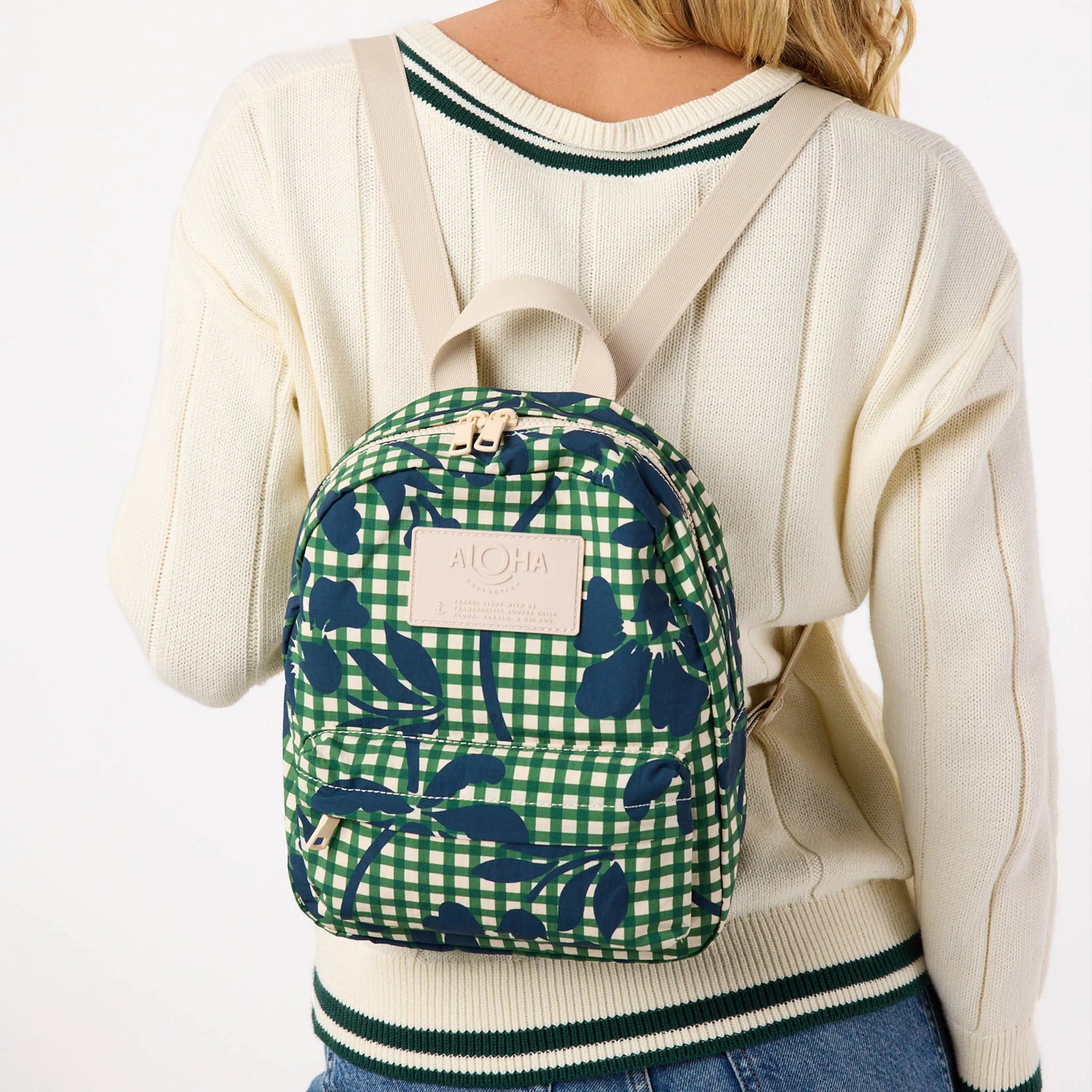Aloha Picnic Fleur Mini Backpack Vineyard