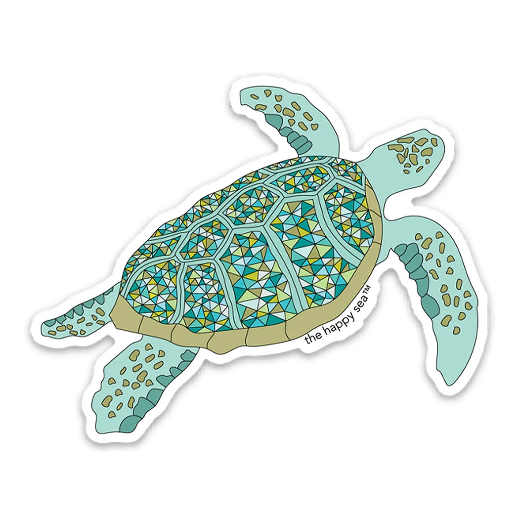 Protect What You Love Turtle Sticker