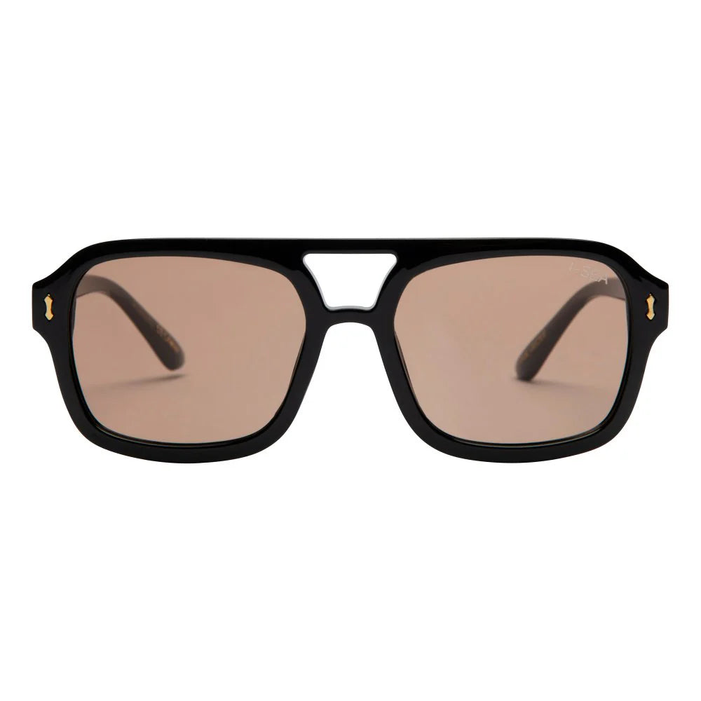 Royal Black/ Brown Sunglasses
