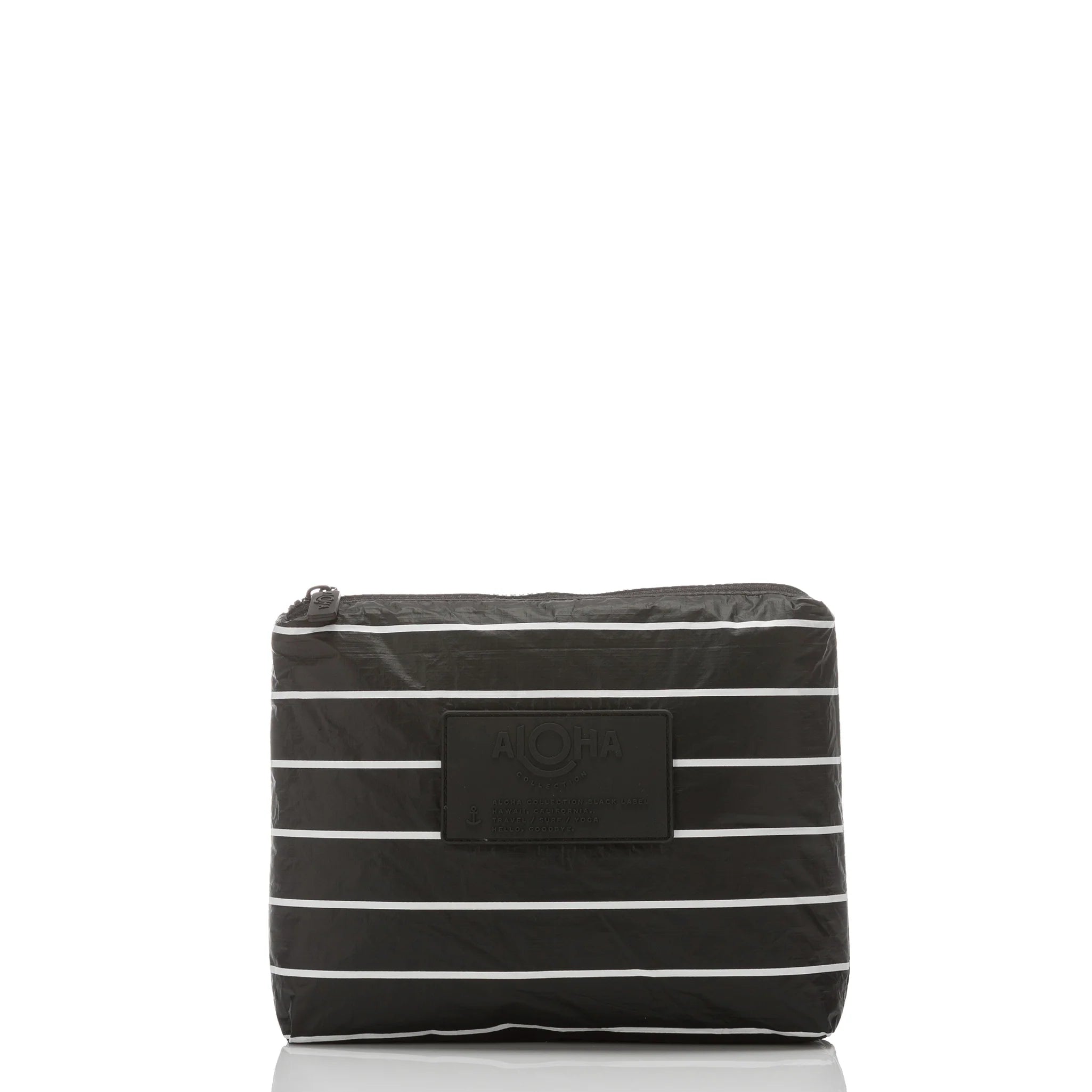 Small Pinstripe-White/Black