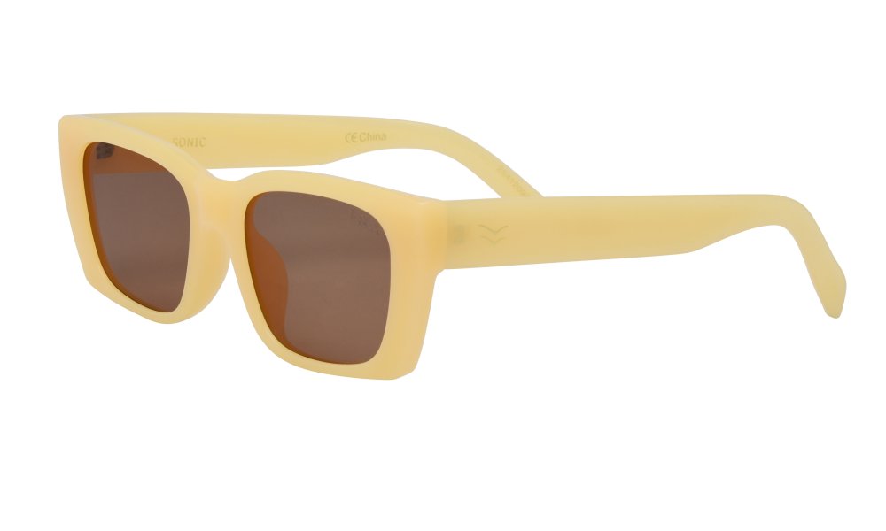 Sonic Sunglasses BANANA/BROWN