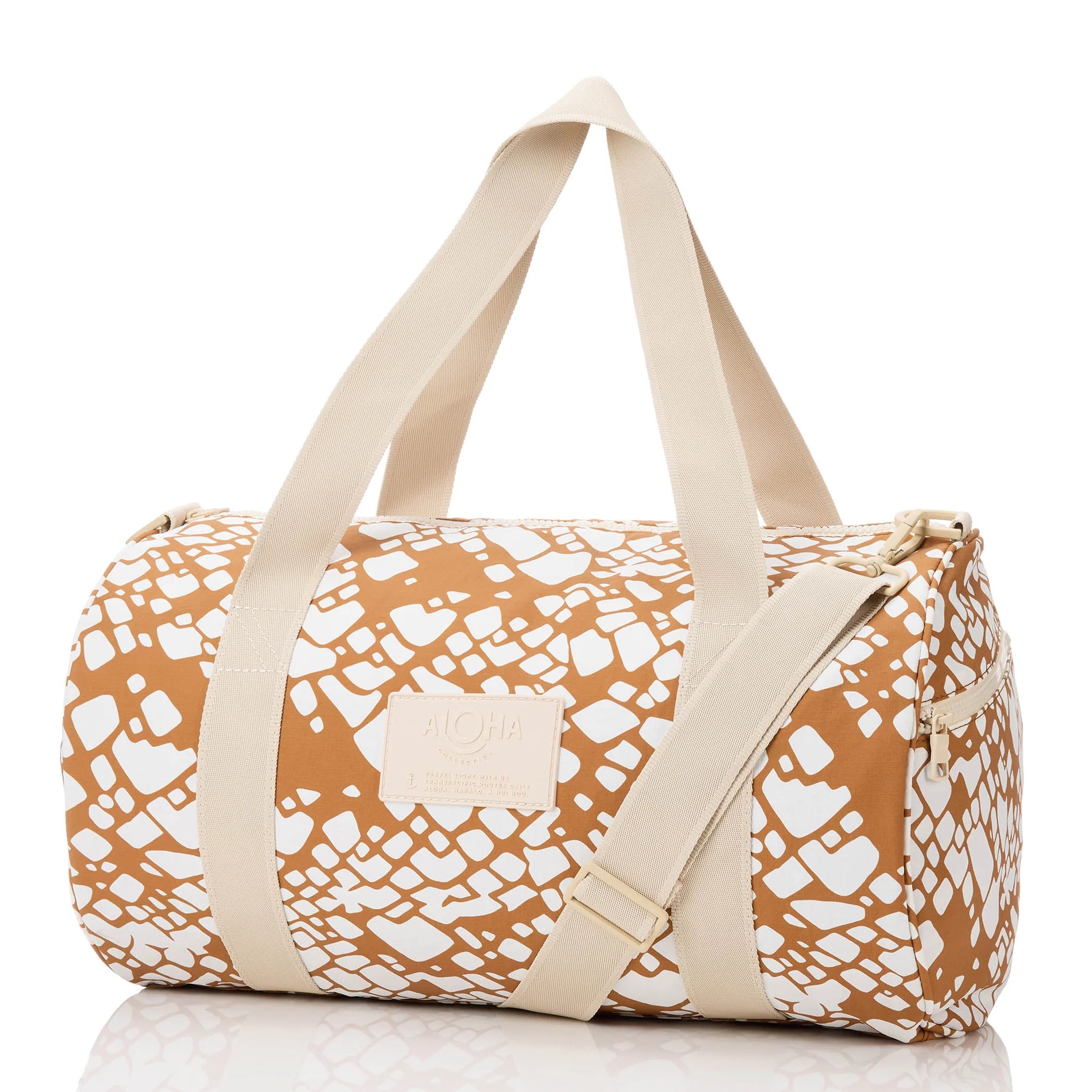 Textile Cone Sporty Duffle-Brown Sugar