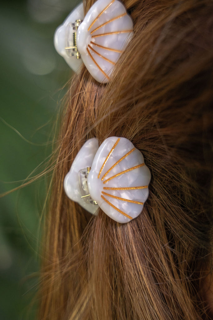 Shell Hair Clip Minis