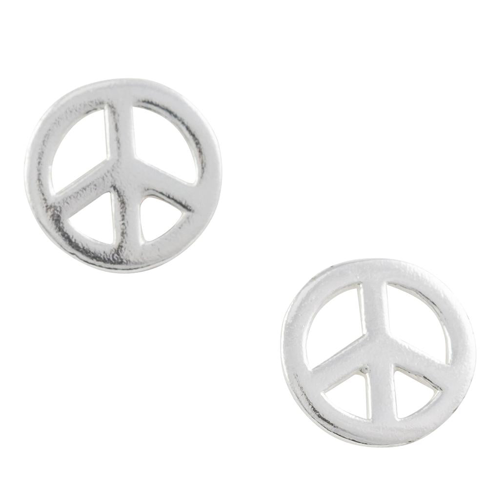 Peace Stud Earrings