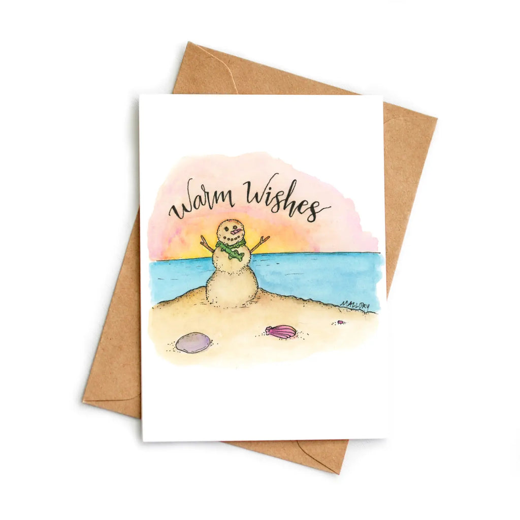 Warm Wishes Greeting Card