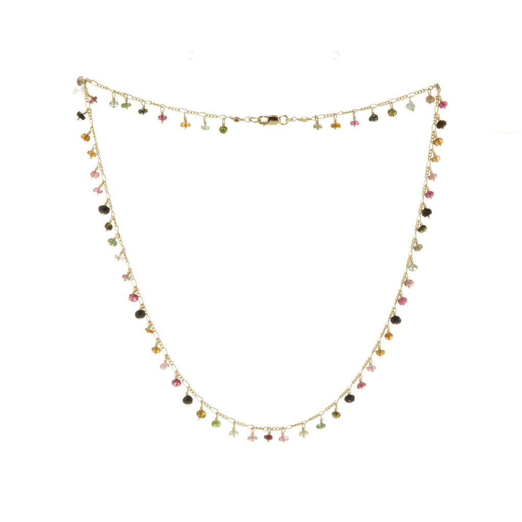 Tourmaline Gemstone Necklace