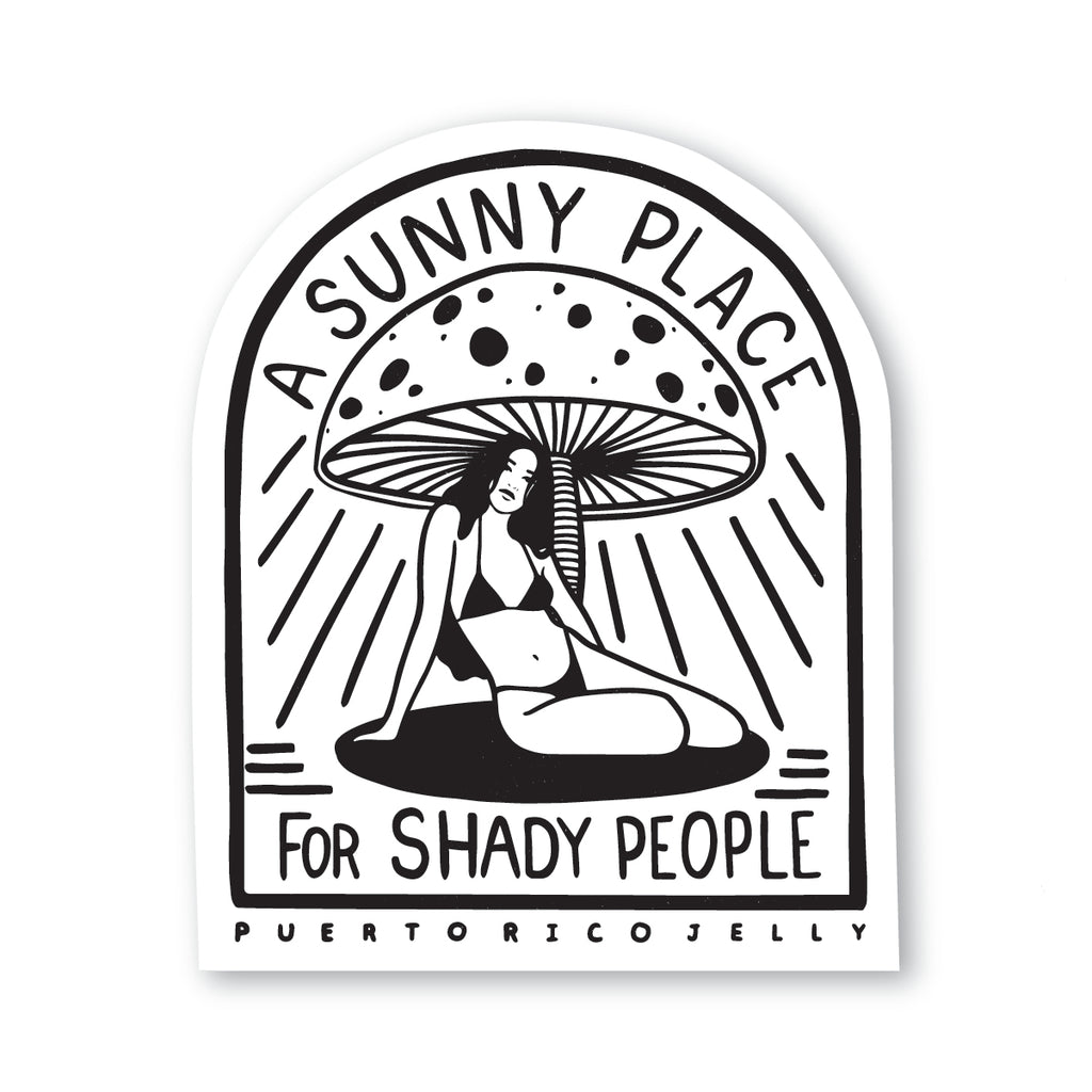 A Sunny Place Sticker