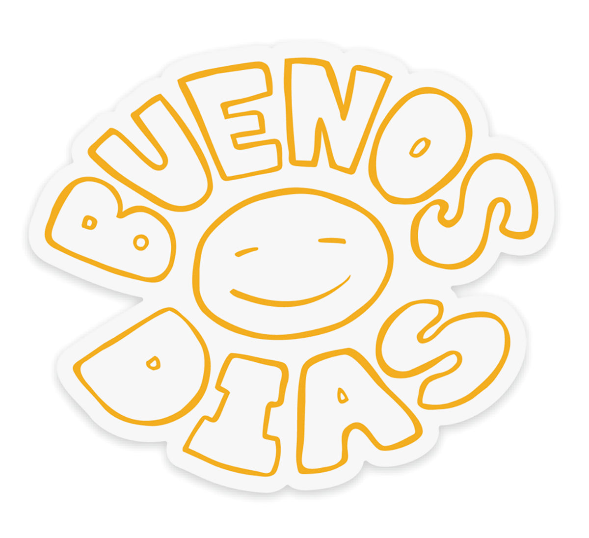 Buenos Dias Sticker | Ocean State of Mind PR